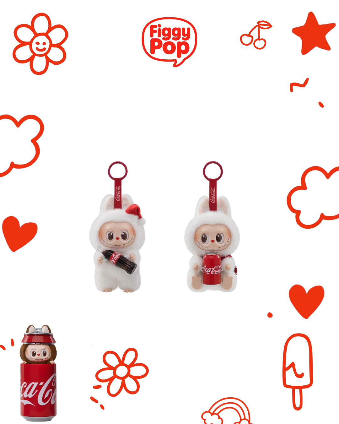 Labubu COCA-COLA SERIES - Vinyl Face Blind Box