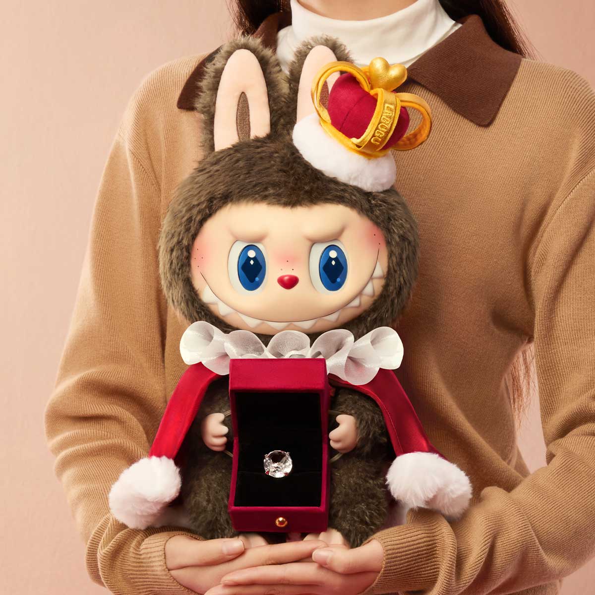 THE MONSTERS Let's Checkmate Series-Vinyl Plush Doll (BIG SIZE)