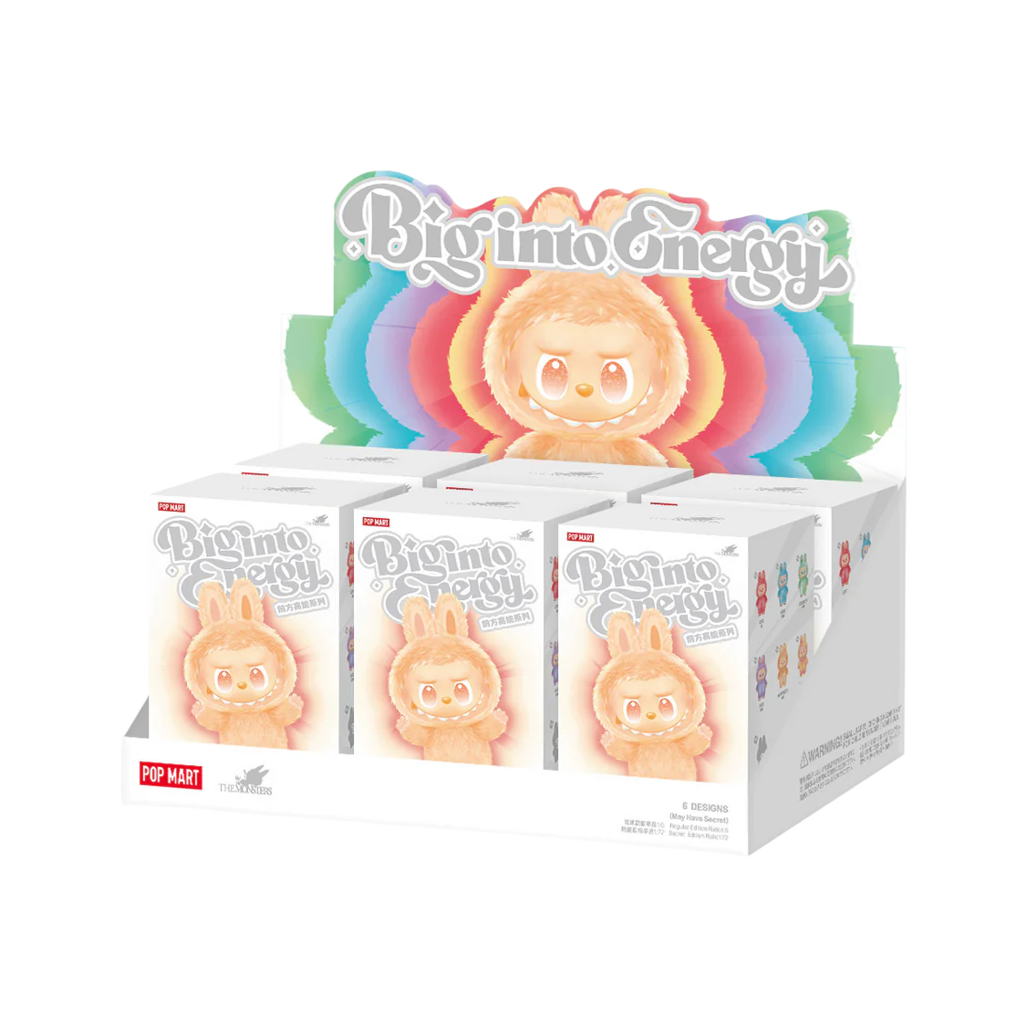 Labubu THE MONSTERS - Big Into Energy - Vinyl Plush - Blind Box