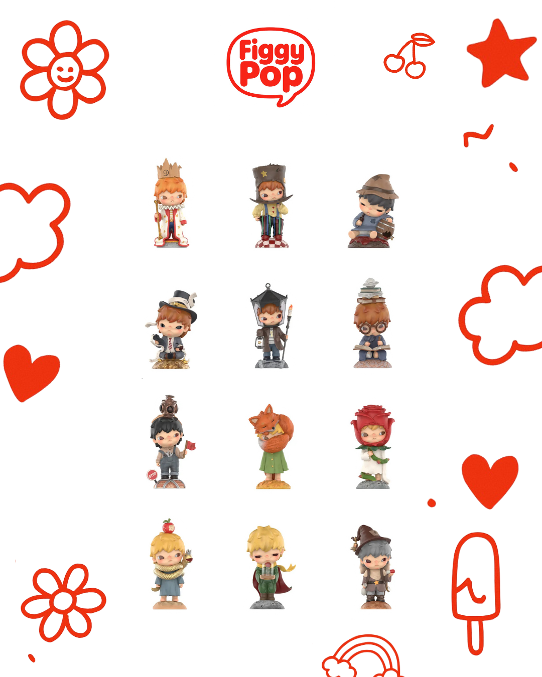 Hirono * Le Petit Prince Series Figures