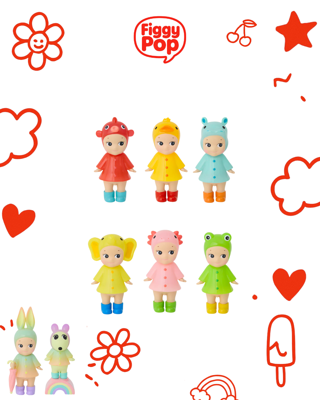SONNY ANGEL - I LOVE RAINY DAY Series