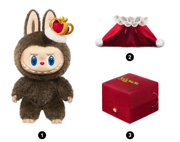 THE MONSTERS Let's Checkmate Series-Vinyl Plush Doll (BIG SIZE)