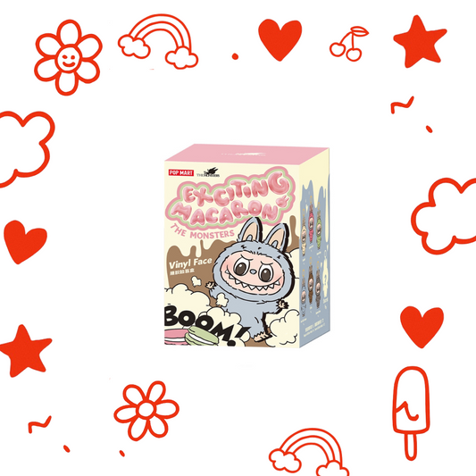 Labubu THE MONSTERS - Exciting Macaron Vinyl Face - Blind Box