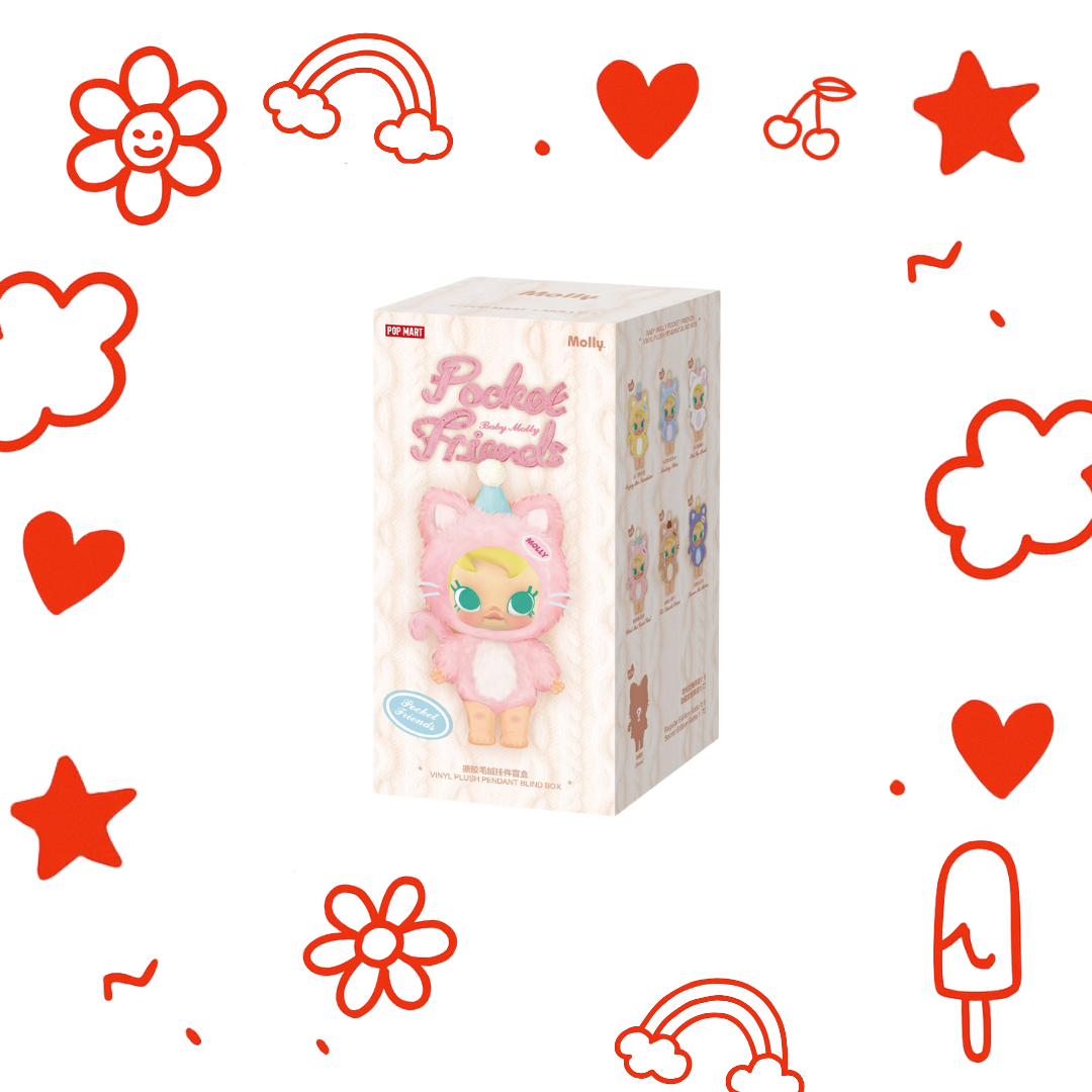 BABY MOLLY - Pocket Friends Series - Vinyl Plush Pendant - Blind Box