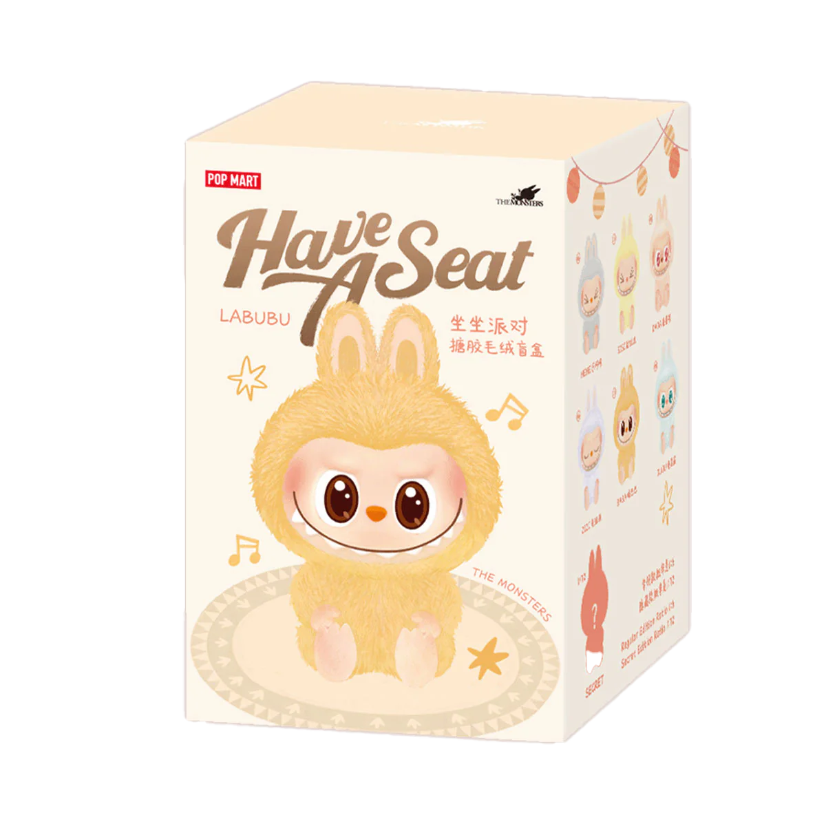 Labubu The MONSTERS - Have a seat Vinyl Plush - Blind Box